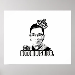 悪名高いR.B.G. ポスター