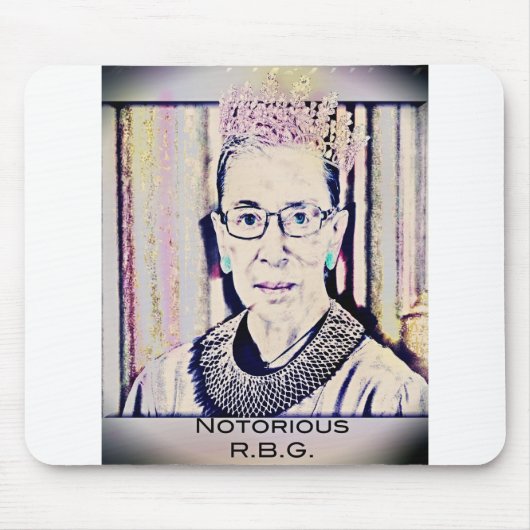 悪名高いR.B.G. マウスパッド (正面)