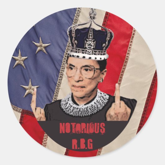 悪名高いR.B.G. ラウンドシール (正面)