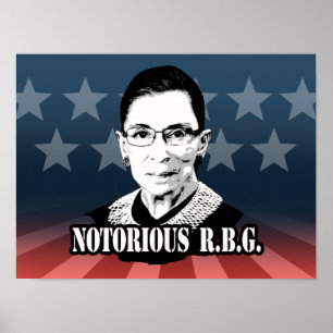 悪名高いR.B.G. - Ruth Bader Ginsburg ポスター