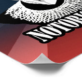 悪名高いR.B.G. - Ruth Bader Ginsburg ポスター (角)