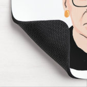 悪名高いRBGのルース・バダー・ギンズバーグ マウスパッド (コーナー)