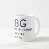 悪名高いRBGの最高にすばらしいマグ コーヒーマグカップ (正面右)