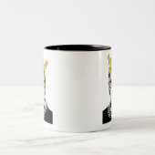 悪名高いRBGルース・バダーギンズバーグフェミニストの力 ツートーンマグカップ (中央)