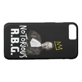 悪名高いRBGルース・バーダー・ギンズバーグのiPhoneの場合 Case-Mate iPhoneケース (裏面(横))