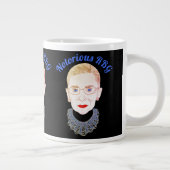 悪名高いRBG ジャンボコーヒーマグカップ (右)