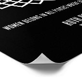 悪名高いRBG ポスター (角)