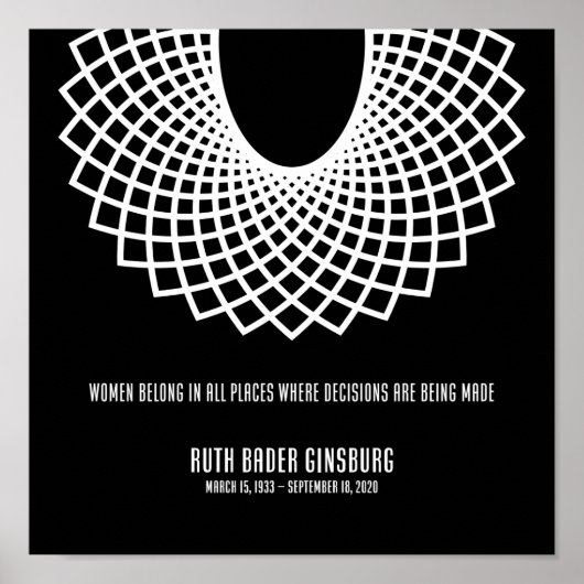 悪名高いRBG ポスター (正面)