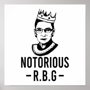 悪名高いRBG、ルス·バダー·ギンスバーグ ポスター