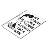 悪名高いRBG、ルース・バダー・ギンズバーグ、フェミニストRBG ノートブック (左側)