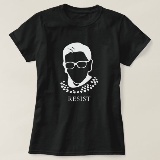 悪名高いRBG – 反対意見と正義の強み Tシャツ (デザイン正面)