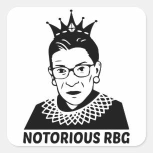 悪名高いRBG BLACK – ルスバダーギンズバーグ スクエアシール