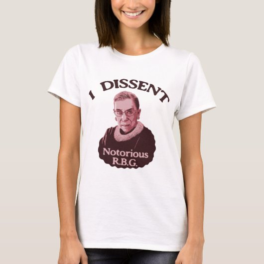 悪名高いRBG -p Tシャツ (正面)