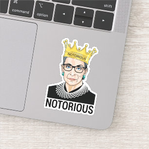 悪名高いRBG、Ruth Bader Ginsburg氏 シール