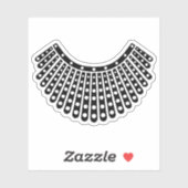 悪名高いRBG、Ruth Bader Ginsburg、RBGカラー シール (シート)