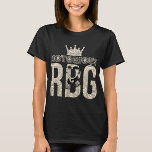 悪名高いRBG Ruth-Woens Rights Feminist Graphics Tシャツ
