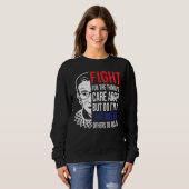 悪名高いRBG、Womens March Ruth Bader Ginsburg スウェットシャツ (正面フル)