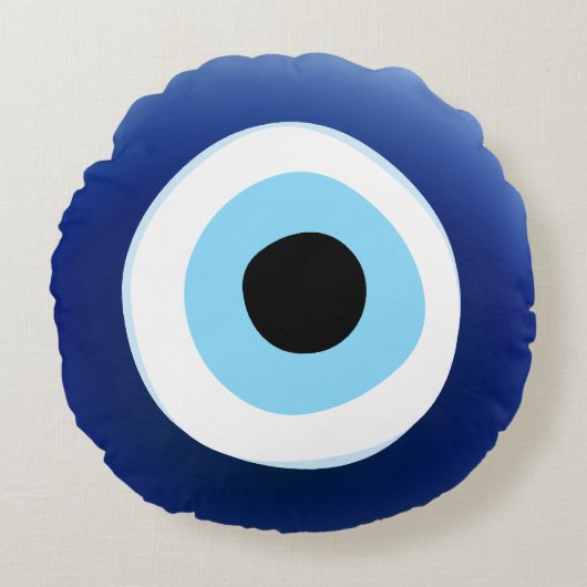 悪地中海の眼防護 ラウンドクッション (正面)