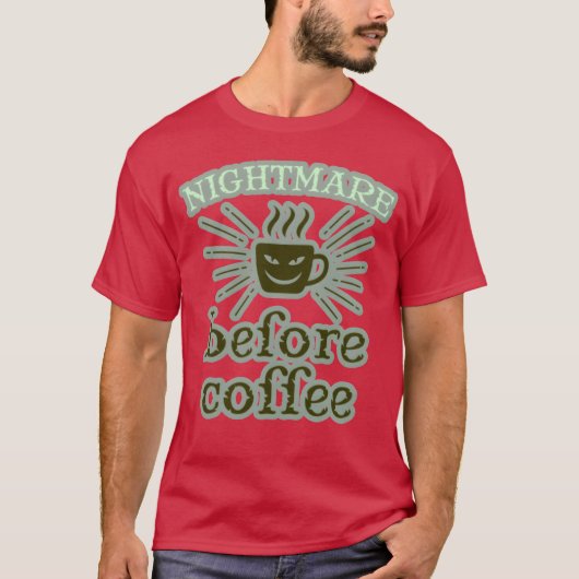 悪夢おもしろ Tシャツ (正面)