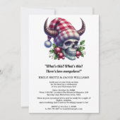 悪夢のウェディング・ビフォア・クリスマス 招待状 (正面)