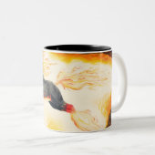 悪夢のデザイン変更 ツートーンマグカップ (正面右)