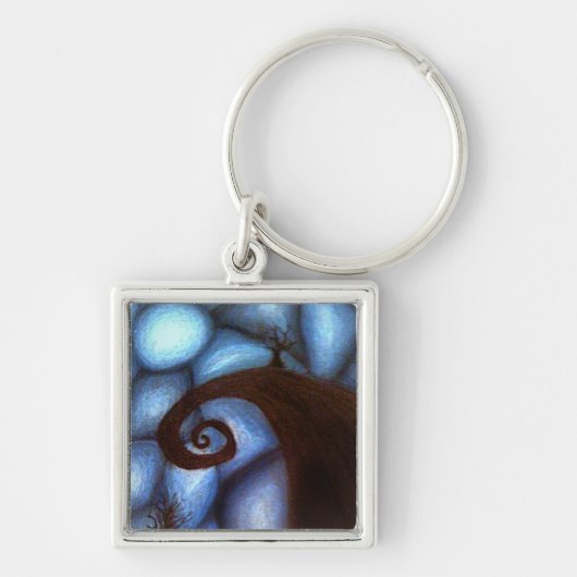 悪夢の刺激を受けたなkeychain キーホルダー (正面)