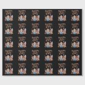 悪夢の前にカボチャのスパイスハロウィーン ラッピングペーパー (フラット)