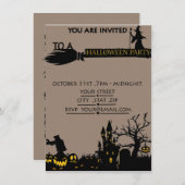 悪夢の前にクリスマスハローウィンパーティチケット (正面/裏面)