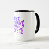 悪夢の前にコーヒー – magモデル マグカップ (正面右)