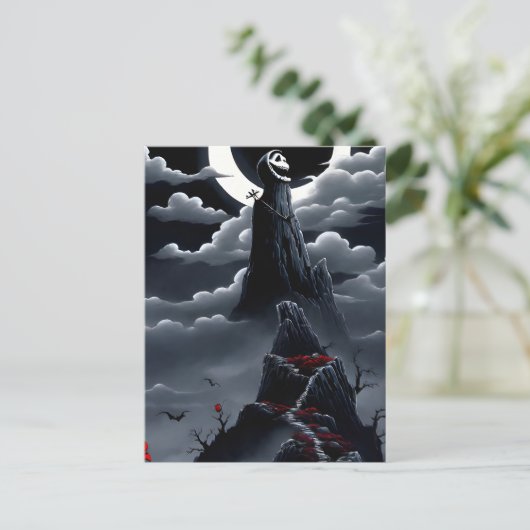 悪夢の前ハロウィーンの風景、ポートレート シーズンポストカード (スタンド正面)