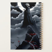 悪夢の前ハロウィーンの風景、ポートレート プランナー手帳 (裏面)