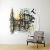 悪夢の巣：トレベーンマナーハロウィーン タペストリー (インサイチュ(横))