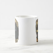 悪夢の暗闇の中の通り コーヒーマグカップ (中央)