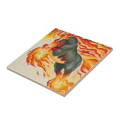 悪夢の火の馬 タイル (側面)