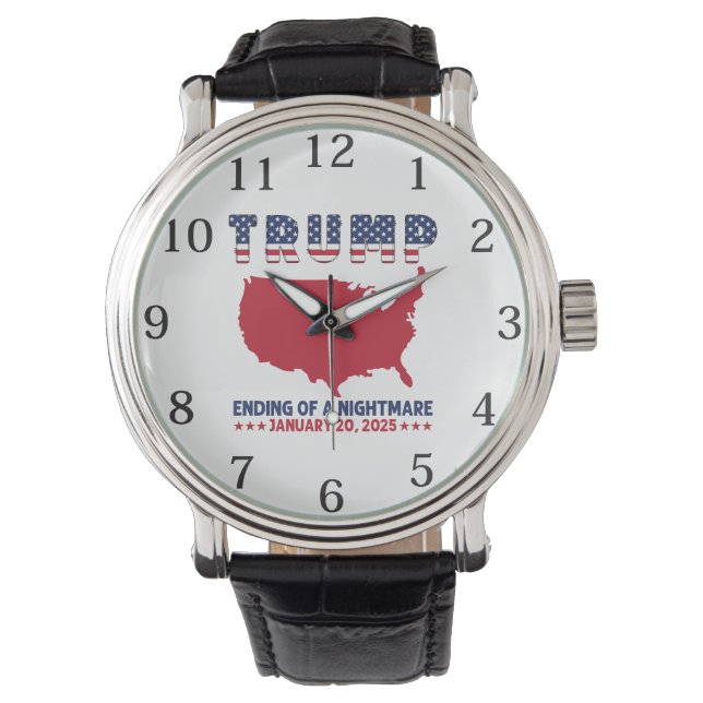 悪夢の終わり トランプでよかった 腕時計 (正面)