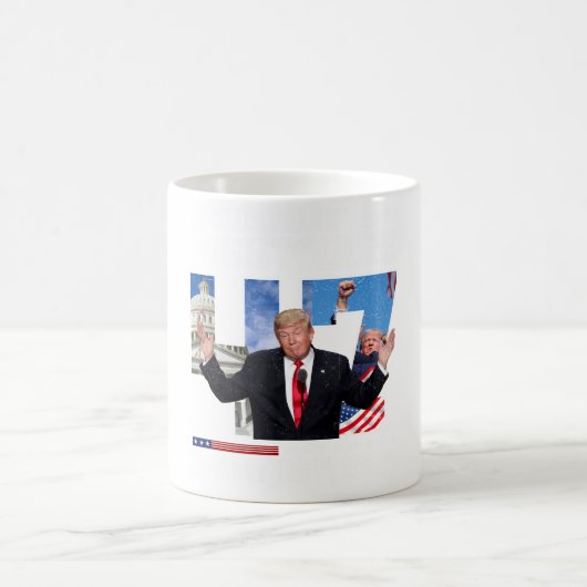 悪夢の終わり ドナルド・トランプ コーヒーマグカップ (中央)