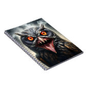 「悪夢の翼：ヴァンパイアフクロウ」 ノートブック (右側)