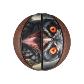 「悪夢の翼：ヴァンパイアフクロウ」 ミニバスケットボール (縦)