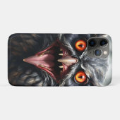 「悪夢の翼:ヴァンパイアフクロウ」 Case-Mate iPhoneケース (裏面(横))