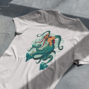 悪夢の触手付きモンスター Tシャツ
