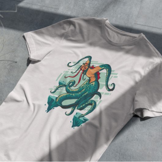 悪夢の触手付きモンスター Tシャツ