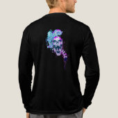 悪夢の領域 - ホラー グラフィック Tシャツ (背面)
