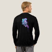 悪夢の領域 - ホラー グラフィック Tシャツ (背面全体)