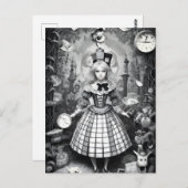 悪夢アットティーパーティーポストカード ポストカード (正面/裏面)