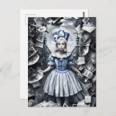 悪夢アットティーパーティーポストカード ポストカード (正面/裏面)