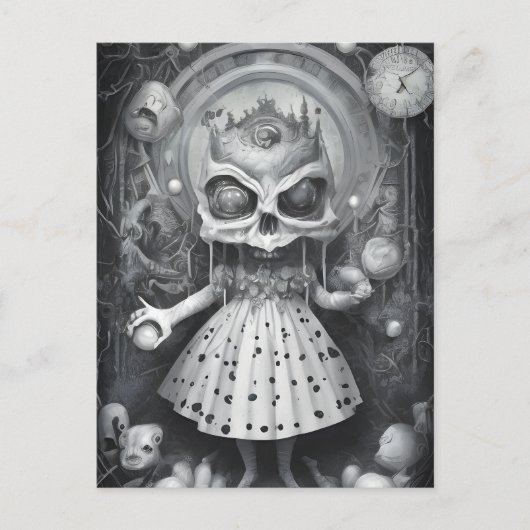 悪夢インワンダーランド ポストカード (正面)
