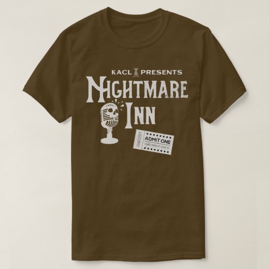 悪夢インヴィンテージバージョン Tシャツ (デザイン正面)