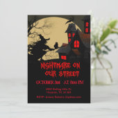 悪夢オンザーズ通り怖いハローウィンパーティ 招待状 (スタンド正面)