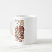 悪夢オンメイン通りカピバラハロウィーン コーヒーマグカップ (正面左)