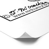 悪夢オン型枠通り ポスター (角)